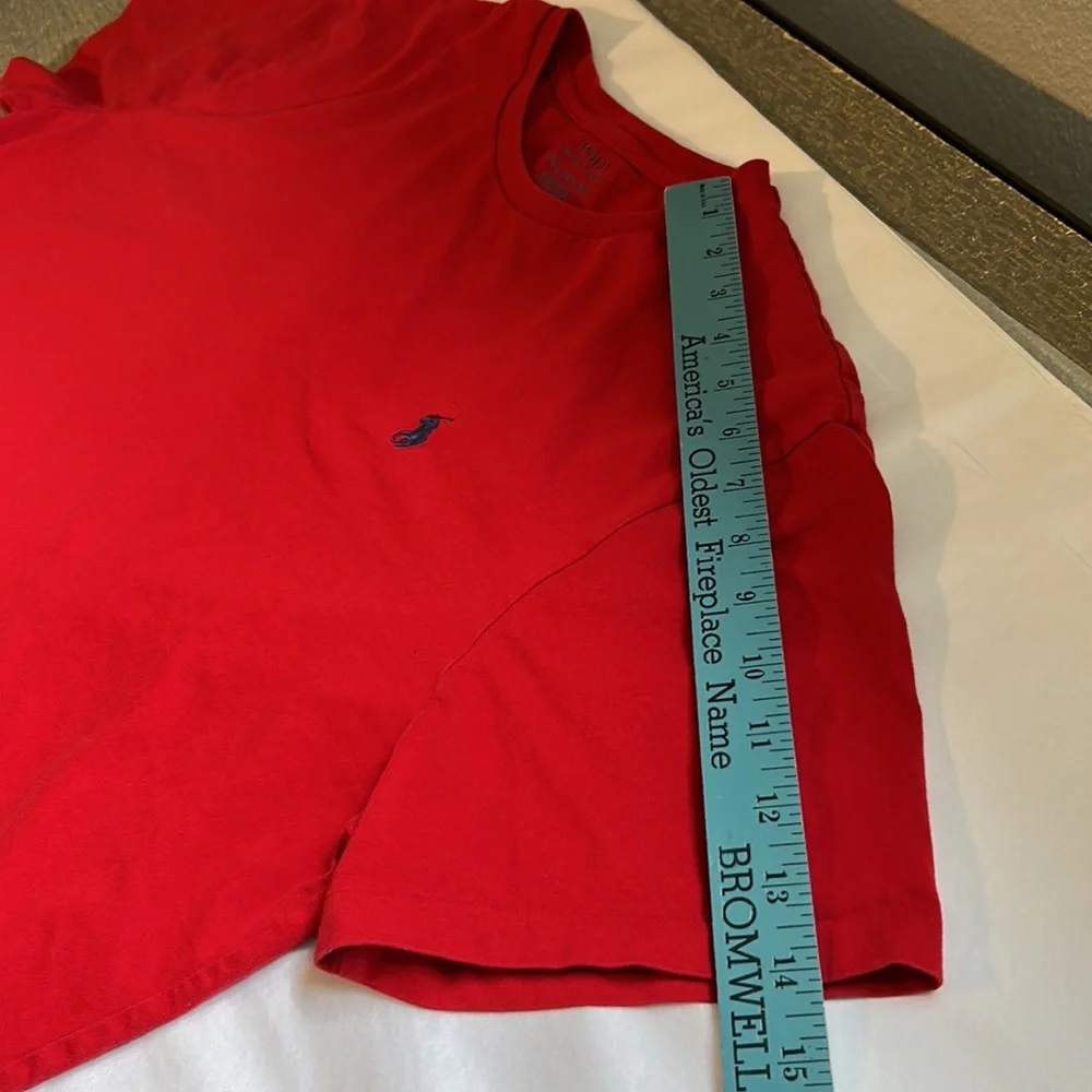 POLO Ralph Lauren red short sleeve shirt size XL